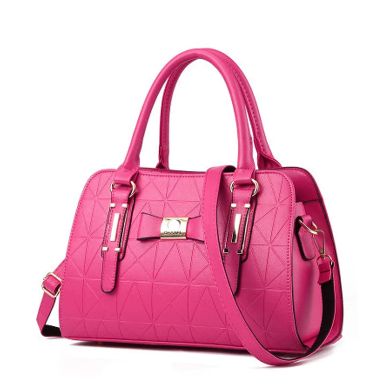 Fashion Handbag New Women Leather Bag Large Capacity Shoulder Bags Casual Tote Simple Top-handle Hand Bags