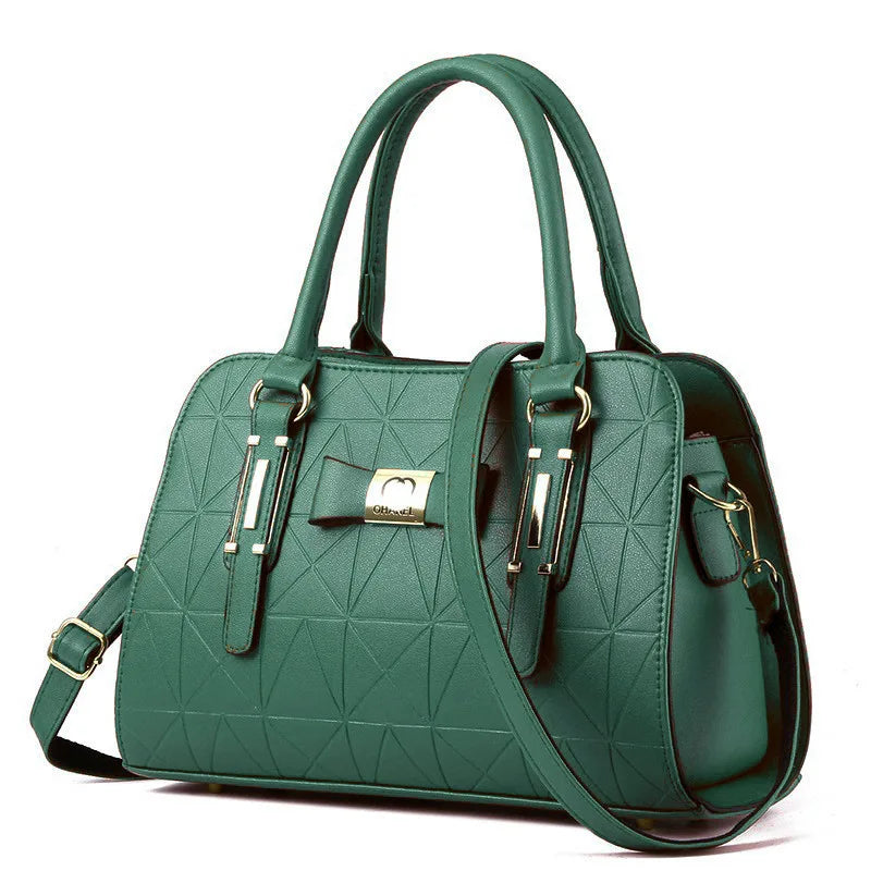 Fashion Handbag New Women Leather Bag Large Capacity Shoulder Bags Casual Tote Simple Top-handle Hand Bags