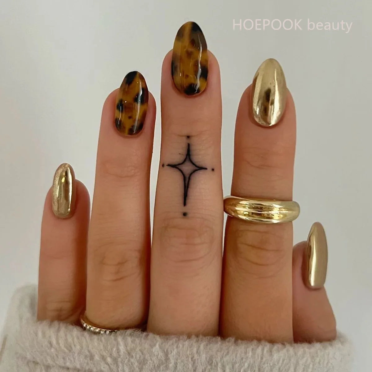24pcs Burgundy Valentine's Day Fake Nails Bow Dot Diamond Design False Nails Art Removable Waterproof Artificial Press on Nail