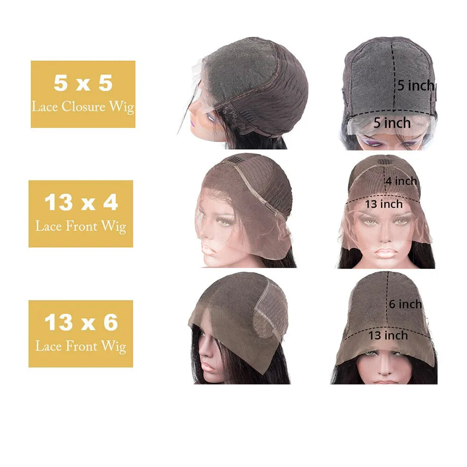 5x5 Hd Lace Closure Wig Body Wave 13x4 13x6 Lace Frontal Wig Brizillian Human Hair Wigs Cheap Loose Wave Lace Wigs For Women