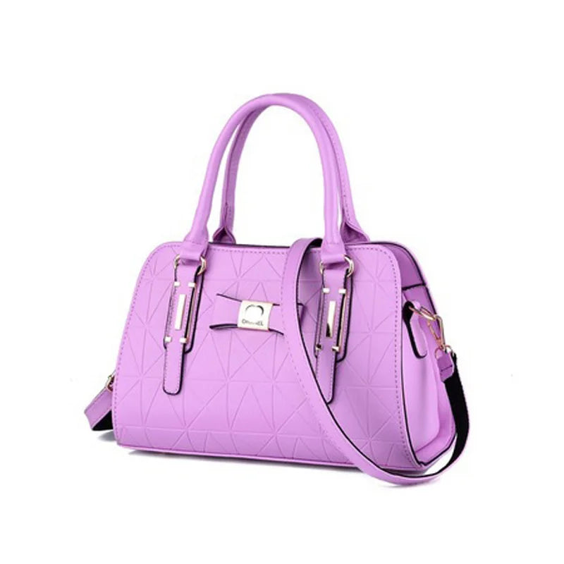 Fashion Handbag New Women Leather Bag Large Capacity Shoulder Bags Casual Tote Simple Top-handle Hand Bags