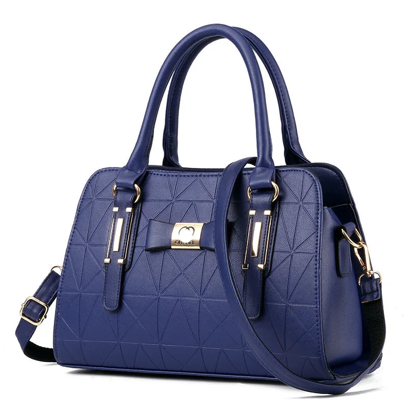 Fashion Handbag New Women Leather Bag Large Capacity Shoulder Bags Casual Tote Simple Top-handle Hand Bags