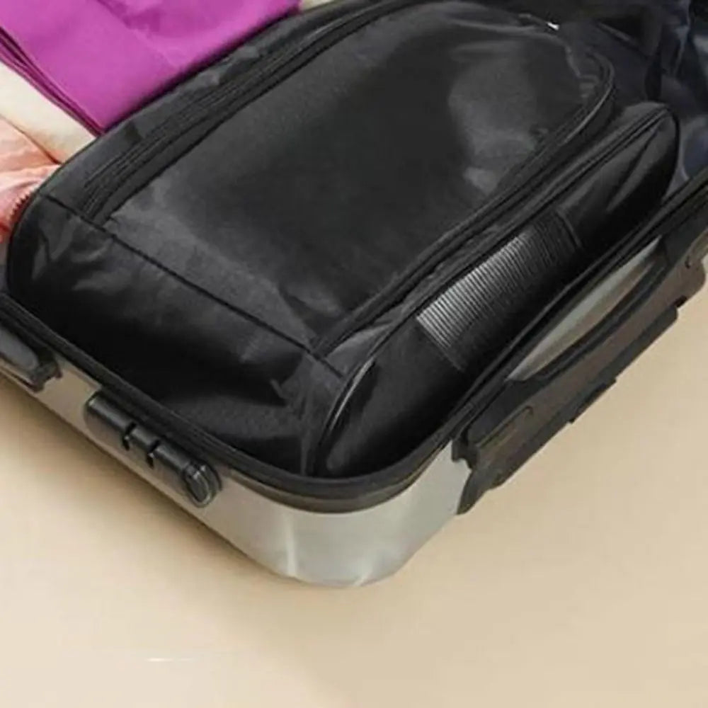 Portable Oxford Cloth Football Boot Bag Hand-Held Breathable Golf Shoe Bag with Zipper Lightweight Golf Handbag Boys