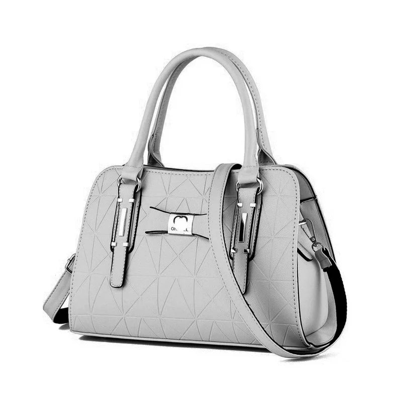 Fashion Handbag New Women Leather Bag Large Capacity Shoulder Bags Casual Tote Simple Top-handle Hand Bags