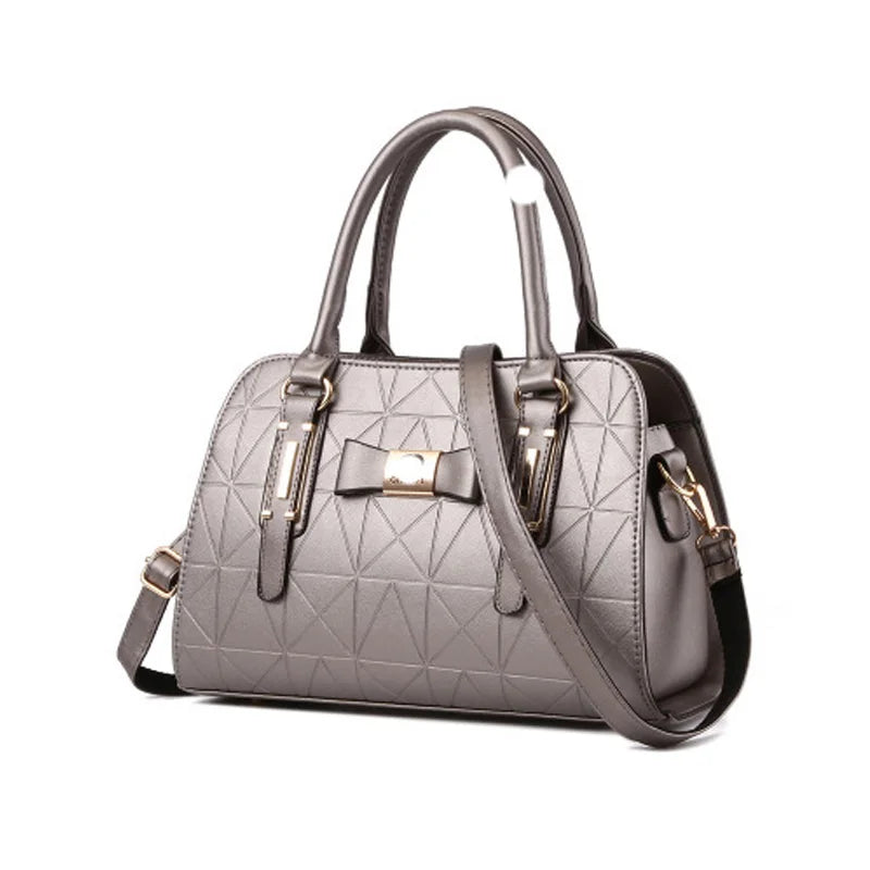 Fashion Handbag New Women Leather Bag Large Capacity Shoulder Bags Casual Tote Simple Top-handle Hand Bags