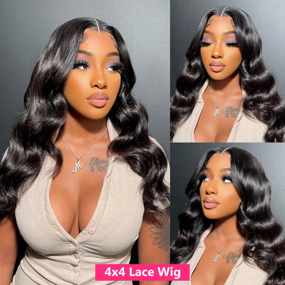 30 32 Inch Body Wave Lace Front Wig 13x4 13X6 HD Lace Frontal Wig Pre Cut 5x5 Closure Human Hair Wigs Raw Indian Natural Hair