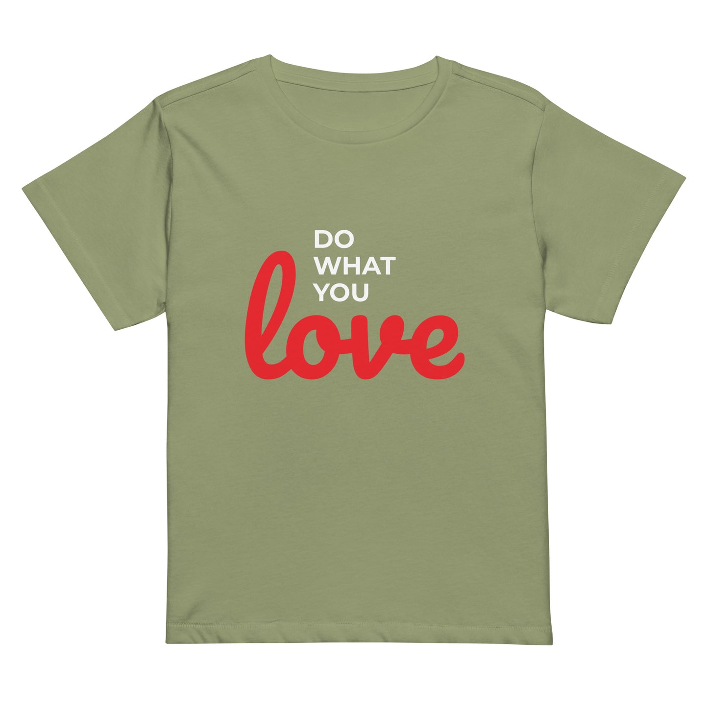 Women’s high-waisted t-shirt
