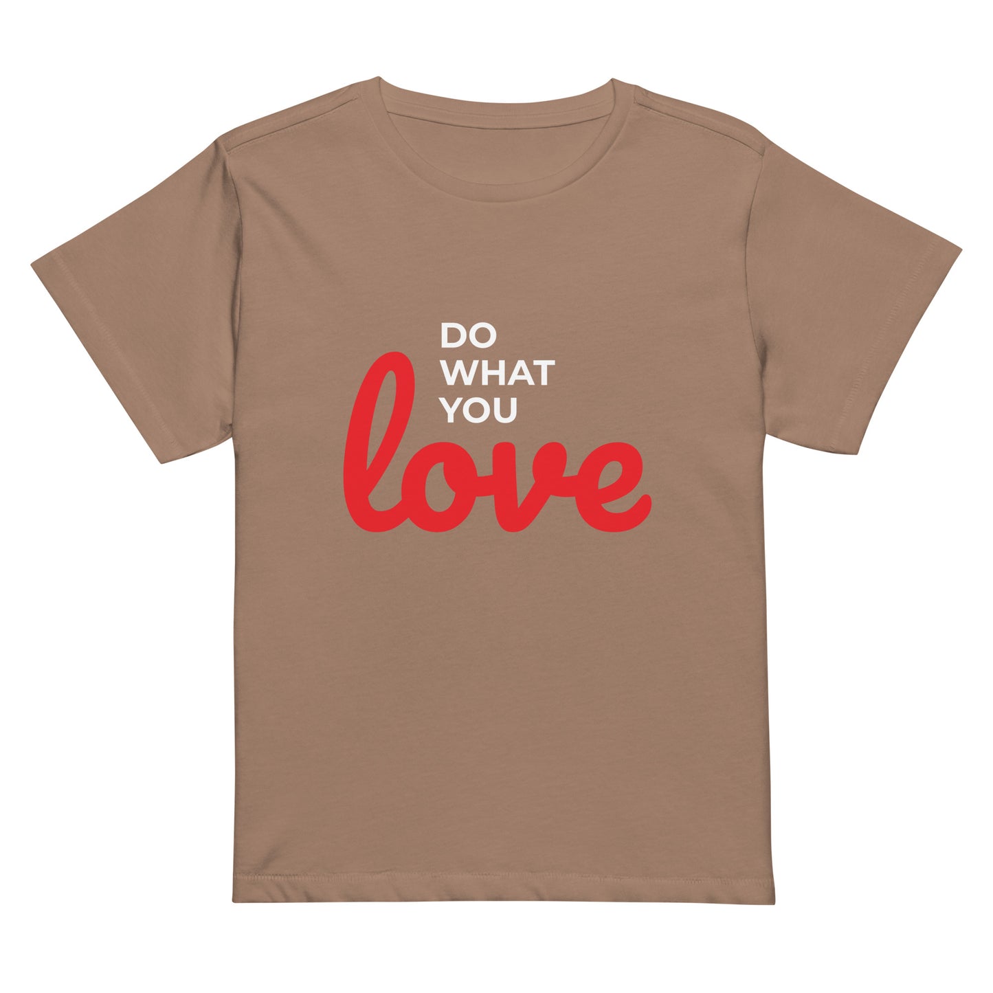 Women’s high-waisted t-shirt