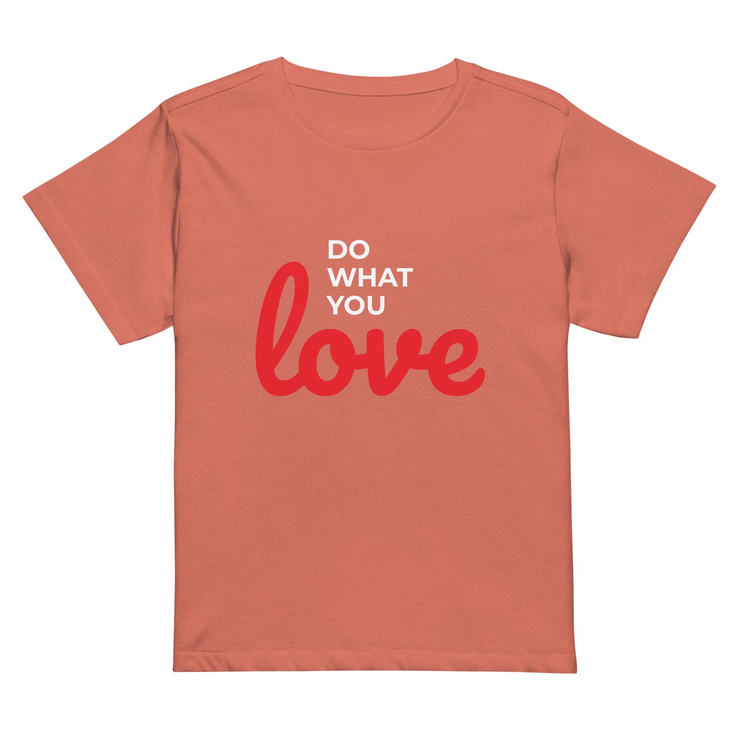 Women’s high-waisted t-shirt