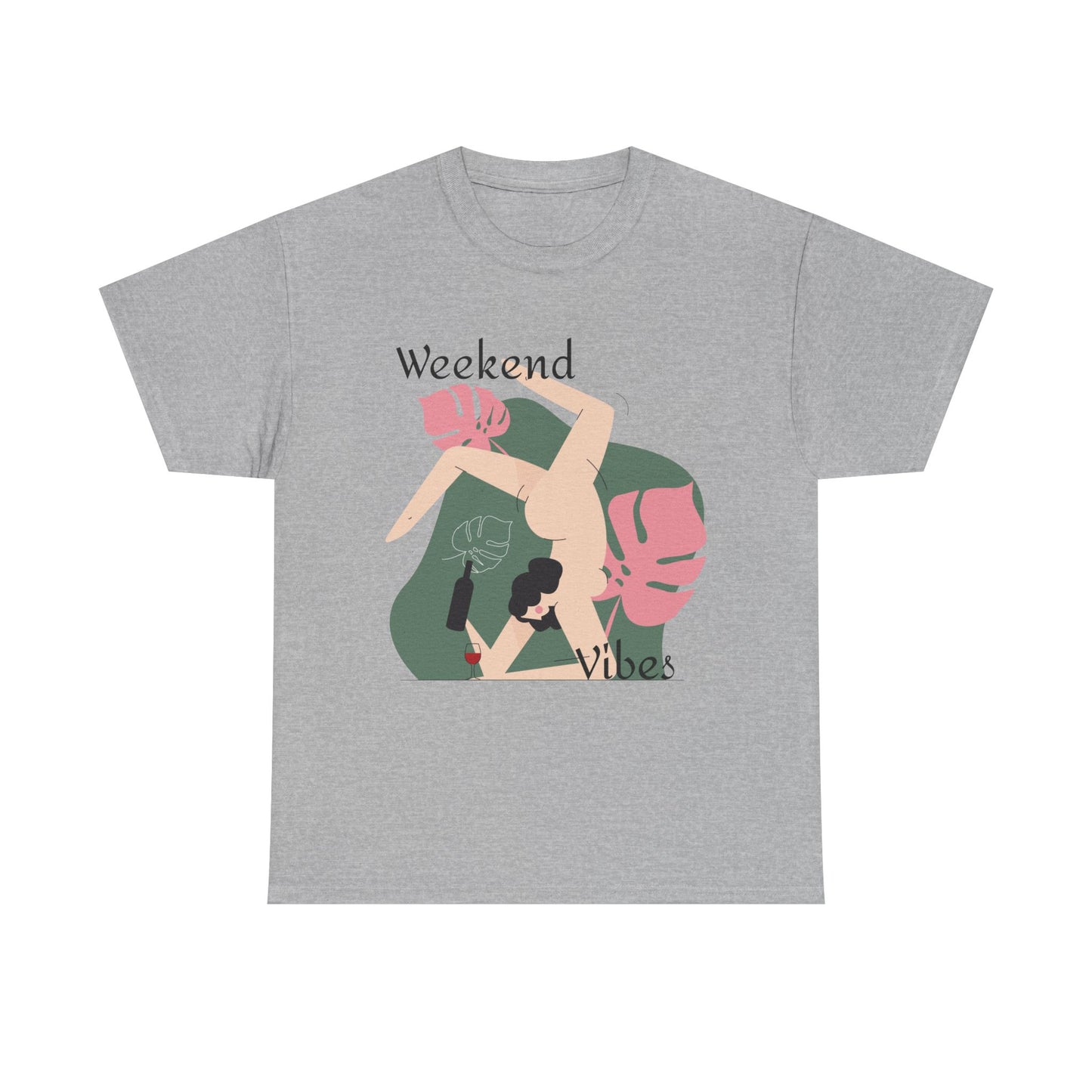 Weekend Vibes Unisex Heavy Cotton Tee