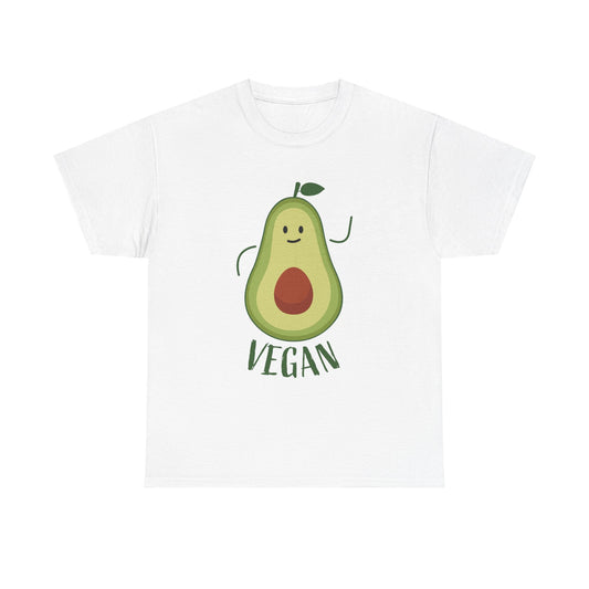 Avocado Vegan Unisex Heavy Cotton Tee