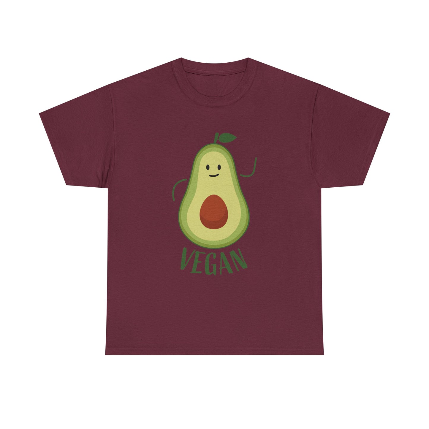 Avocado Vegan Unisex Heavy Cotton Tee