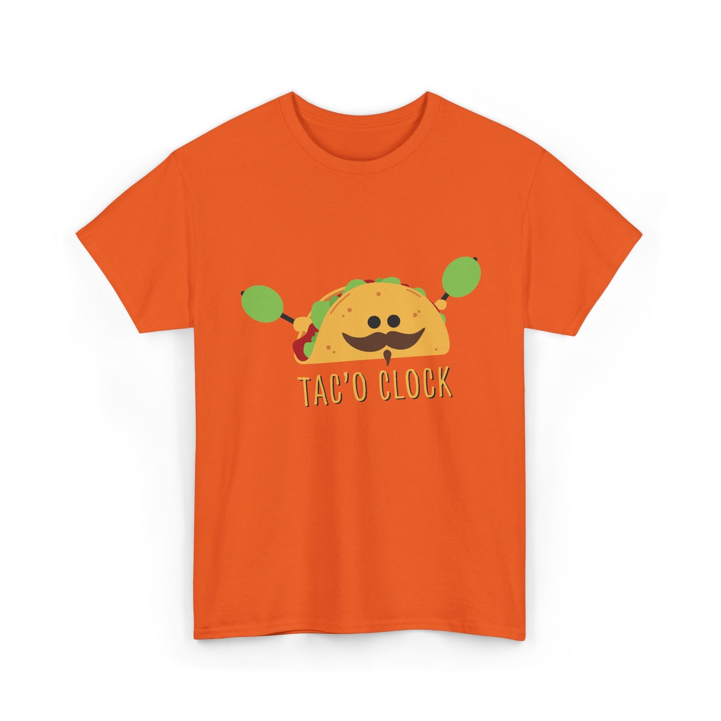Tac'O clock Unisex Heavy Cotton Tee