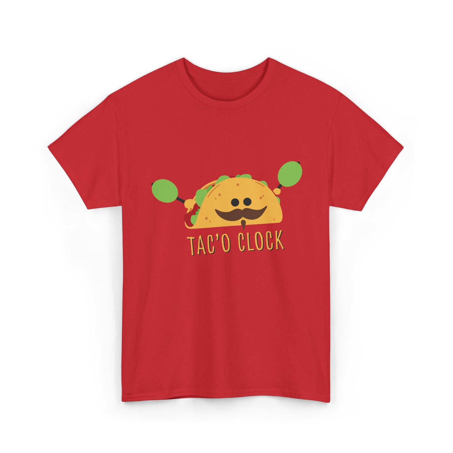 Tac'O clock Unisex Heavy Cotton Tee