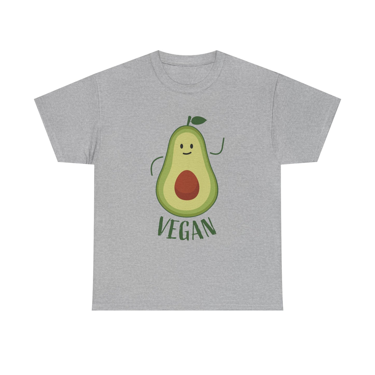 Avocado Vegan Unisex Heavy Cotton Tee