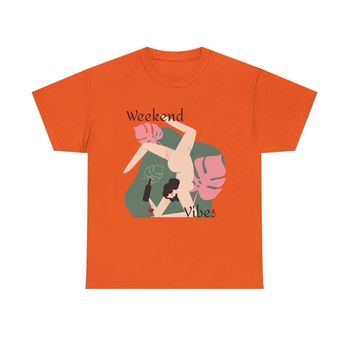 Weekend Vibes Unisex Heavy Cotton Tee