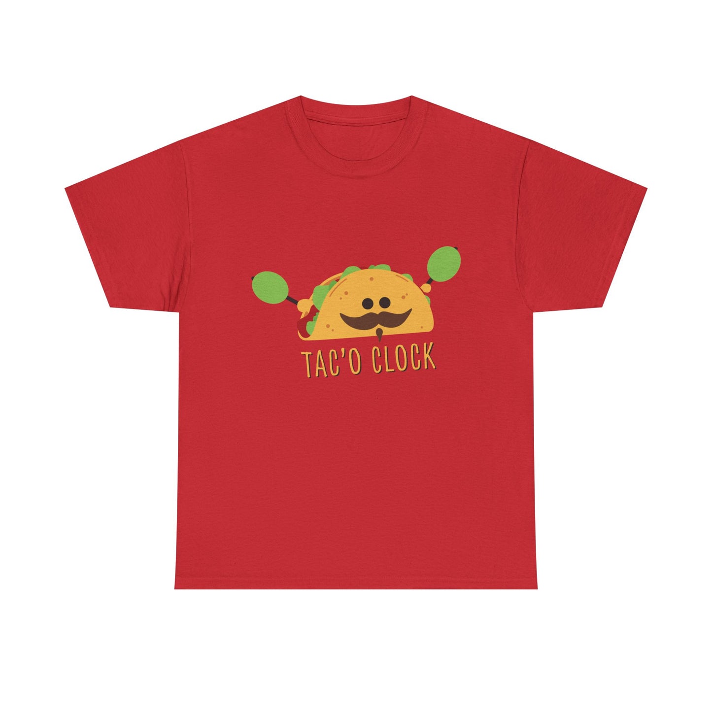 Tac'O clock Unisex Heavy Cotton Tee