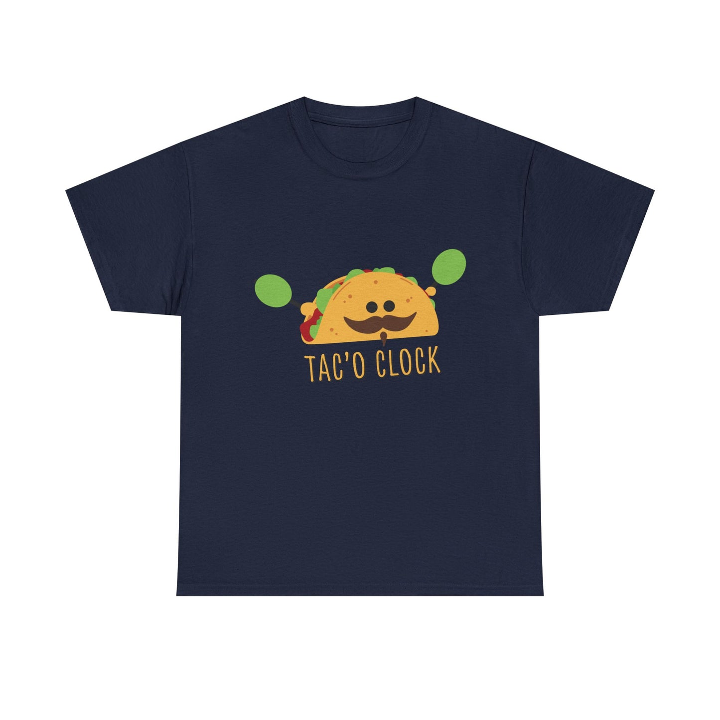 Tac'O clock Unisex Heavy Cotton Tee