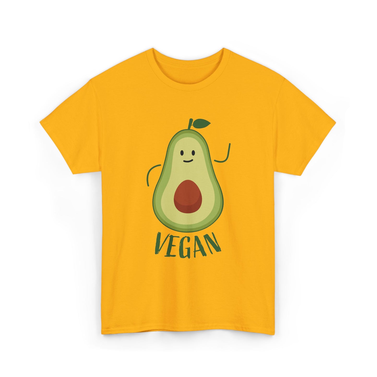 Avocado Vegan Unisex Heavy Cotton Tee