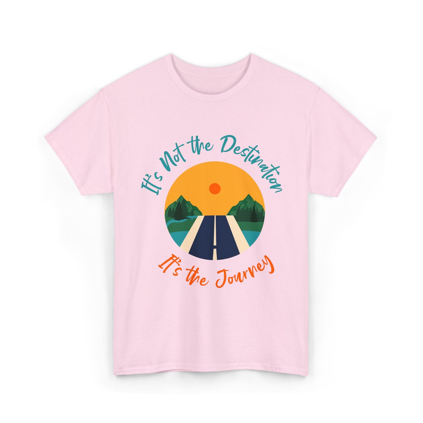 It's Not the Destination Unisex Heavy Cotton Tee