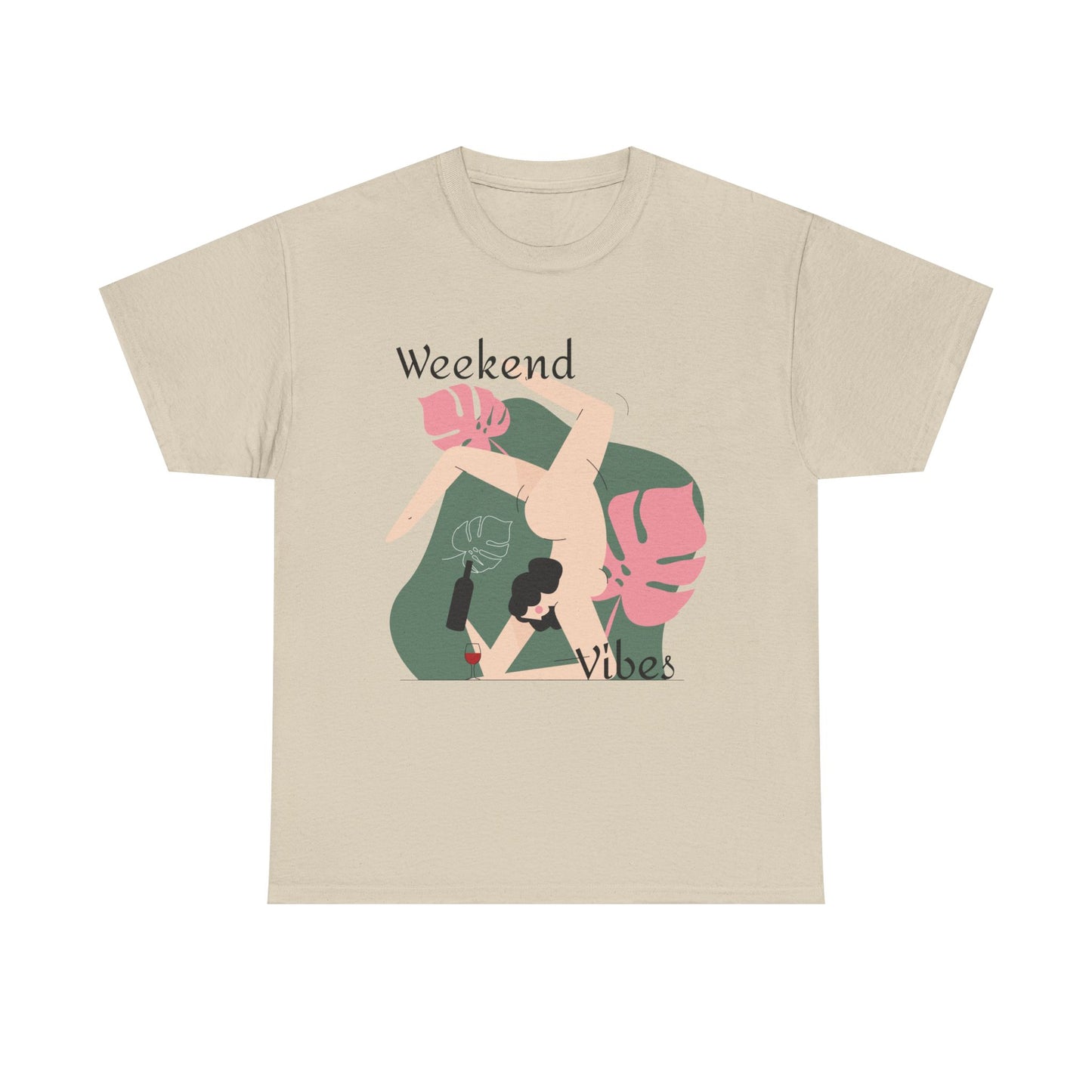 Weekend Vibes Unisex Heavy Cotton Tee