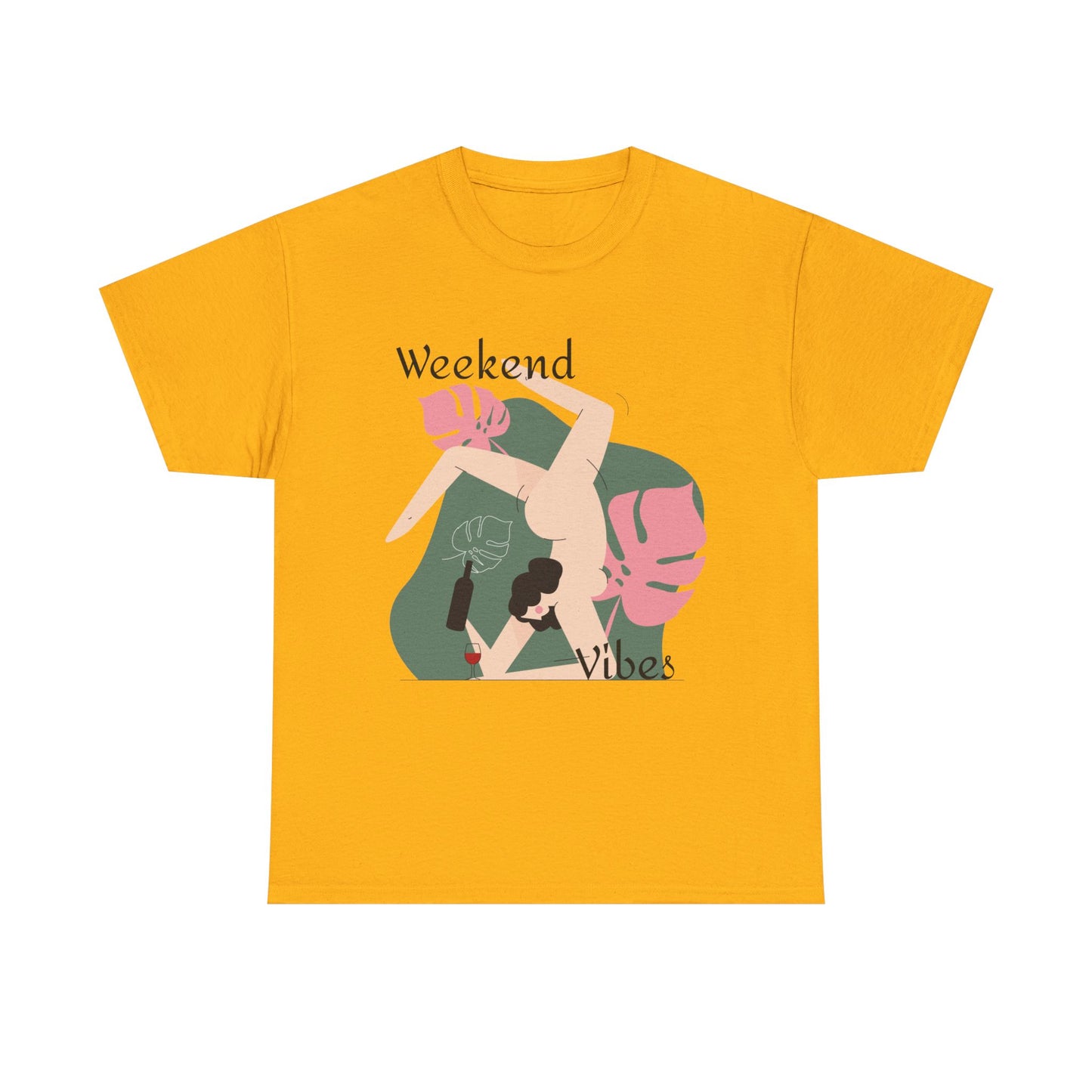 Weekend Vibes Unisex Heavy Cotton Tee