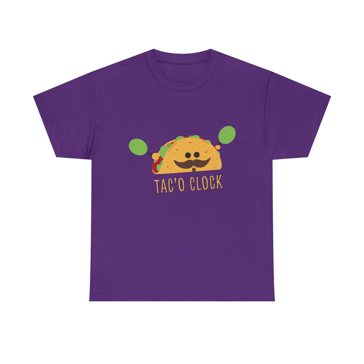 Tac'O clock Unisex Heavy Cotton Tee