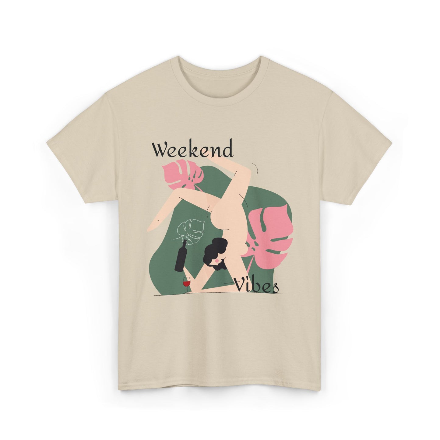 Weekend Vibes Unisex Heavy Cotton Tee
