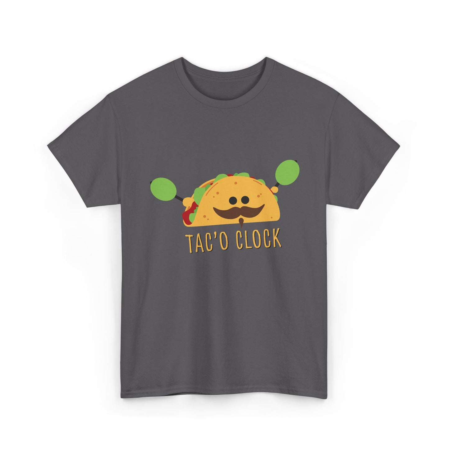Tac'O clock Unisex Heavy Cotton Tee