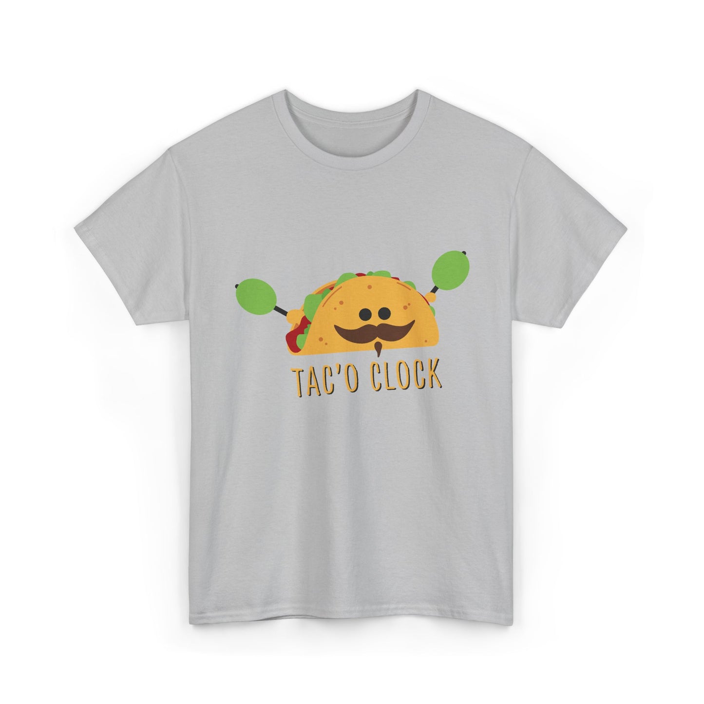 Tac'O clock Unisex Heavy Cotton Tee