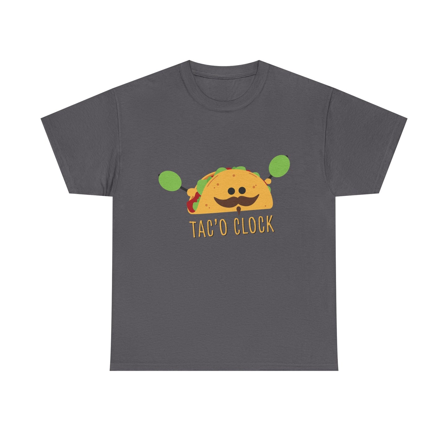 Tac'O clock Unisex Heavy Cotton Tee