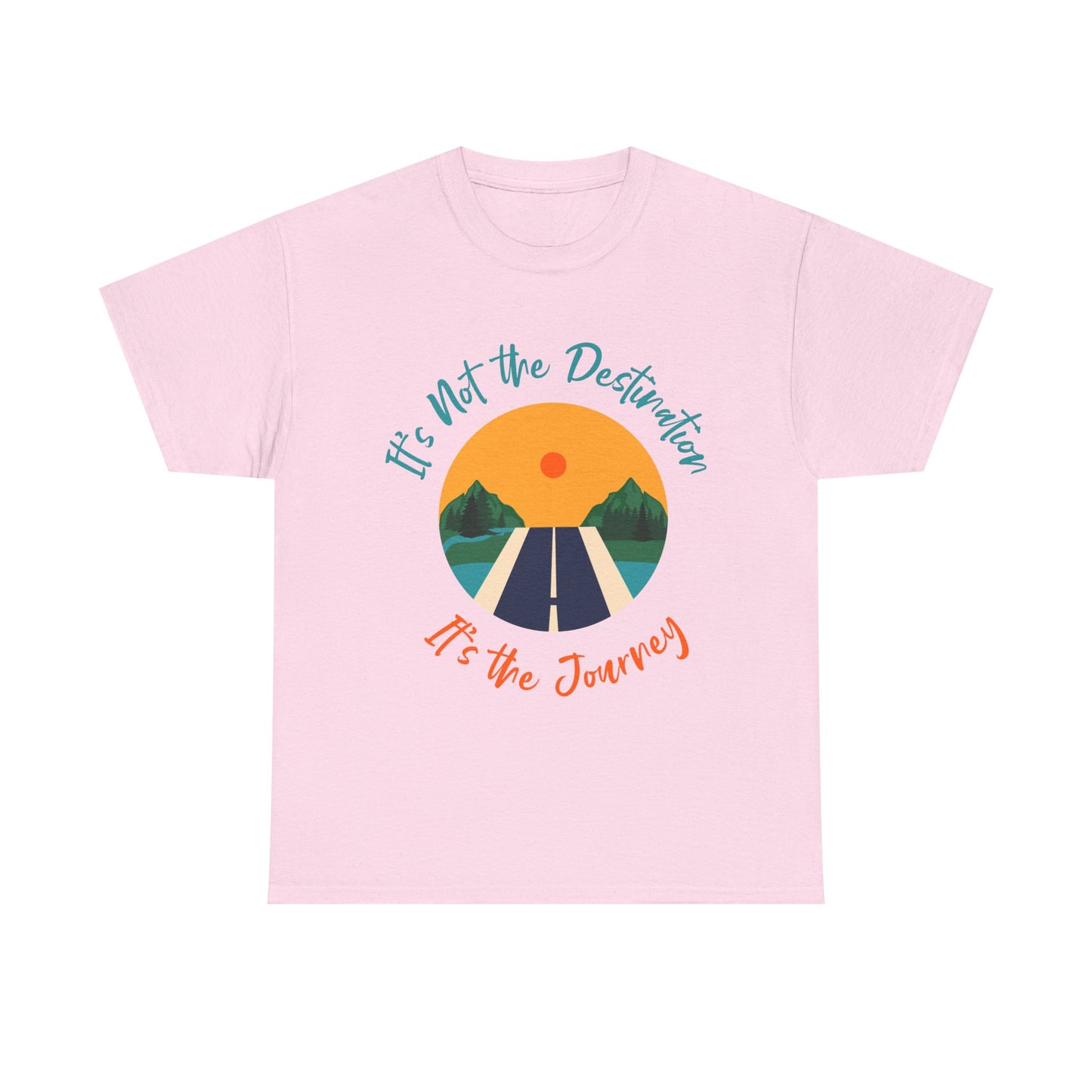 It's Not the Destination Unisex Heavy Cotton Tee