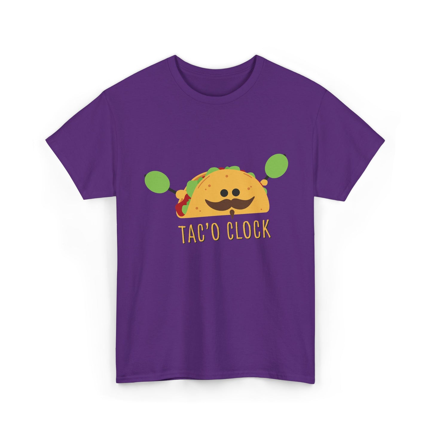 Tac'O clock Unisex Heavy Cotton Tee