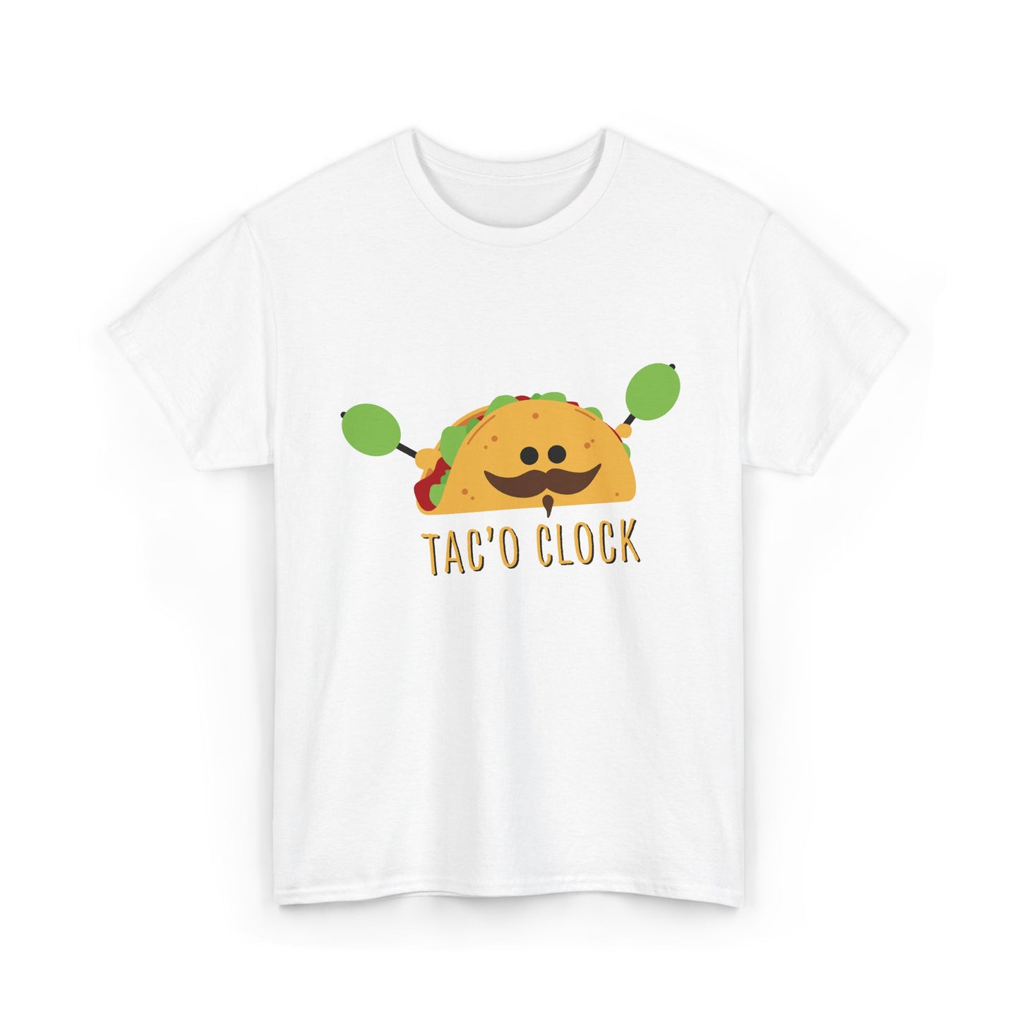 Tac'O clock Unisex Heavy Cotton Tee