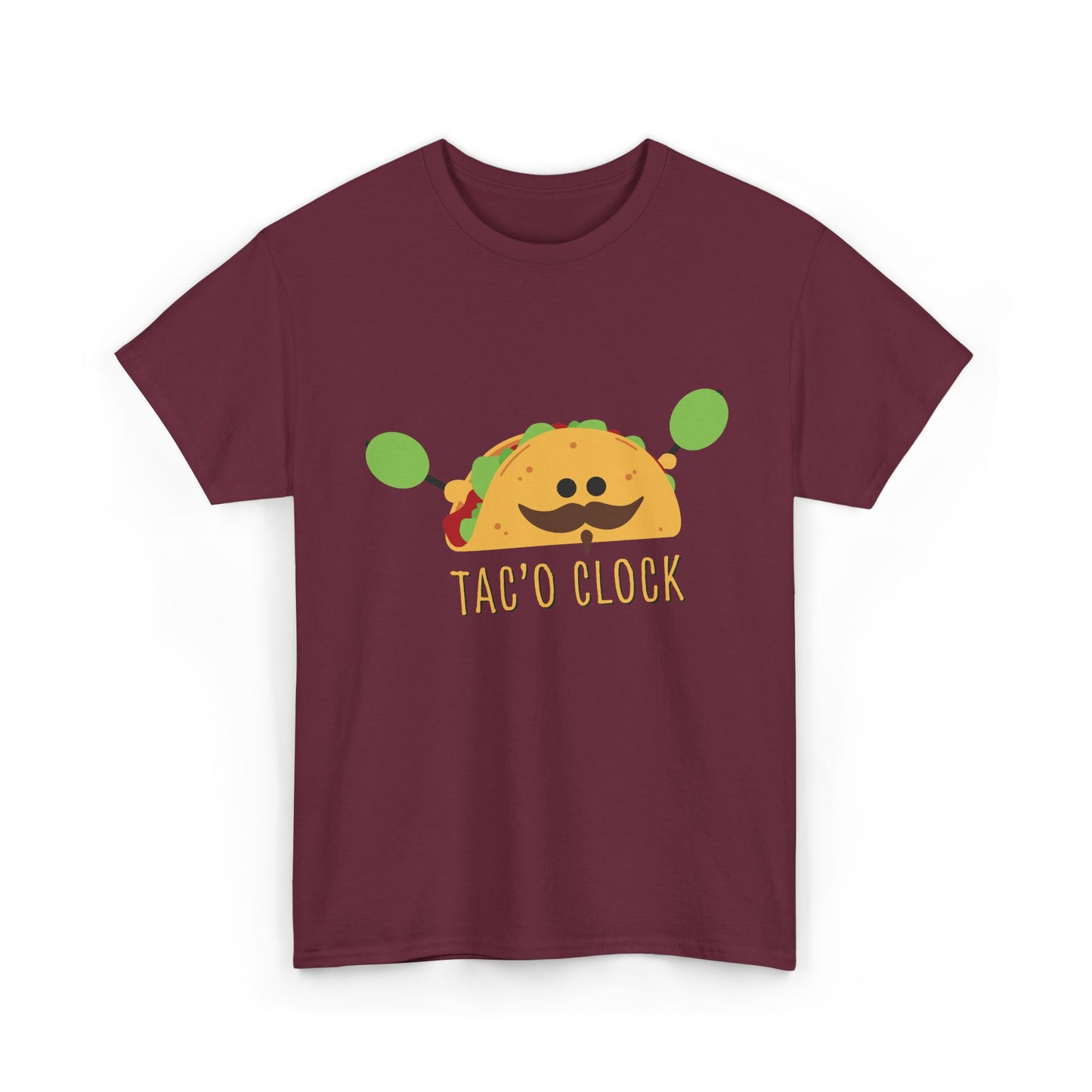 Tac'O clock Unisex Heavy Cotton Tee