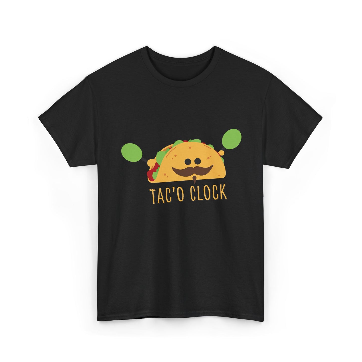 Tac'O clock Unisex Heavy Cotton Tee