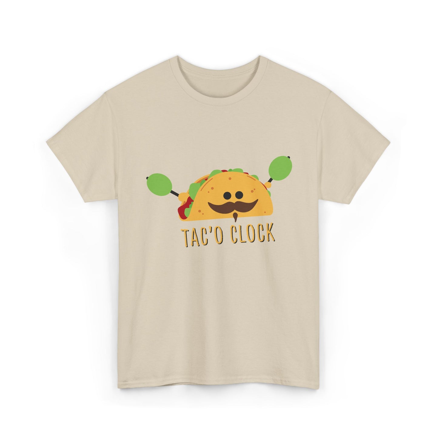 Tac'O clock Unisex Heavy Cotton Tee