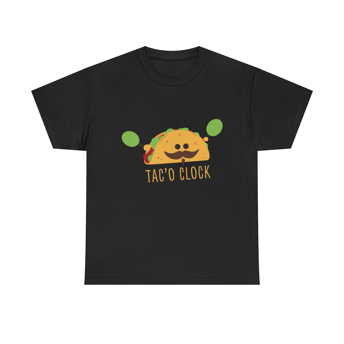 Tac'O clock Unisex Heavy Cotton Tee