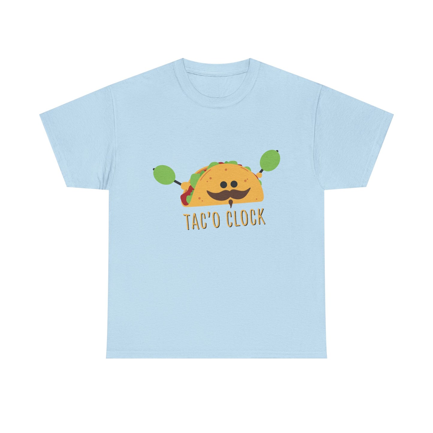 Tac'O clock Unisex Heavy Cotton Tee