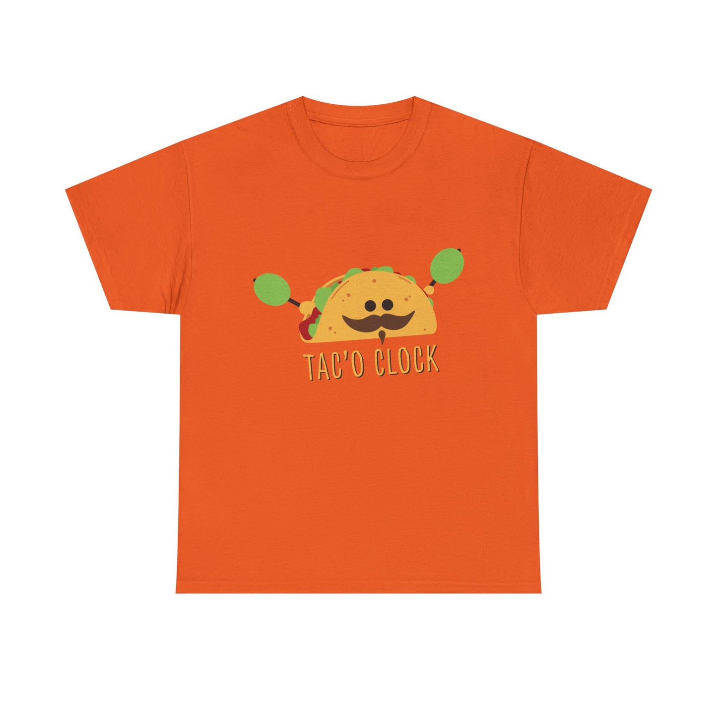 Tac'O clock Unisex Heavy Cotton Tee