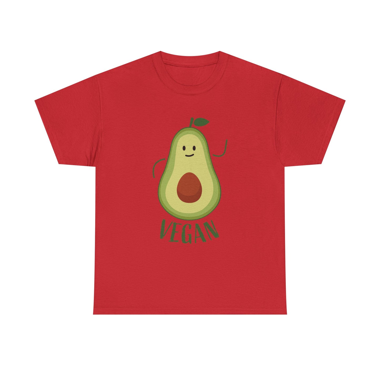 Avocado Vegan Unisex Heavy Cotton Tee