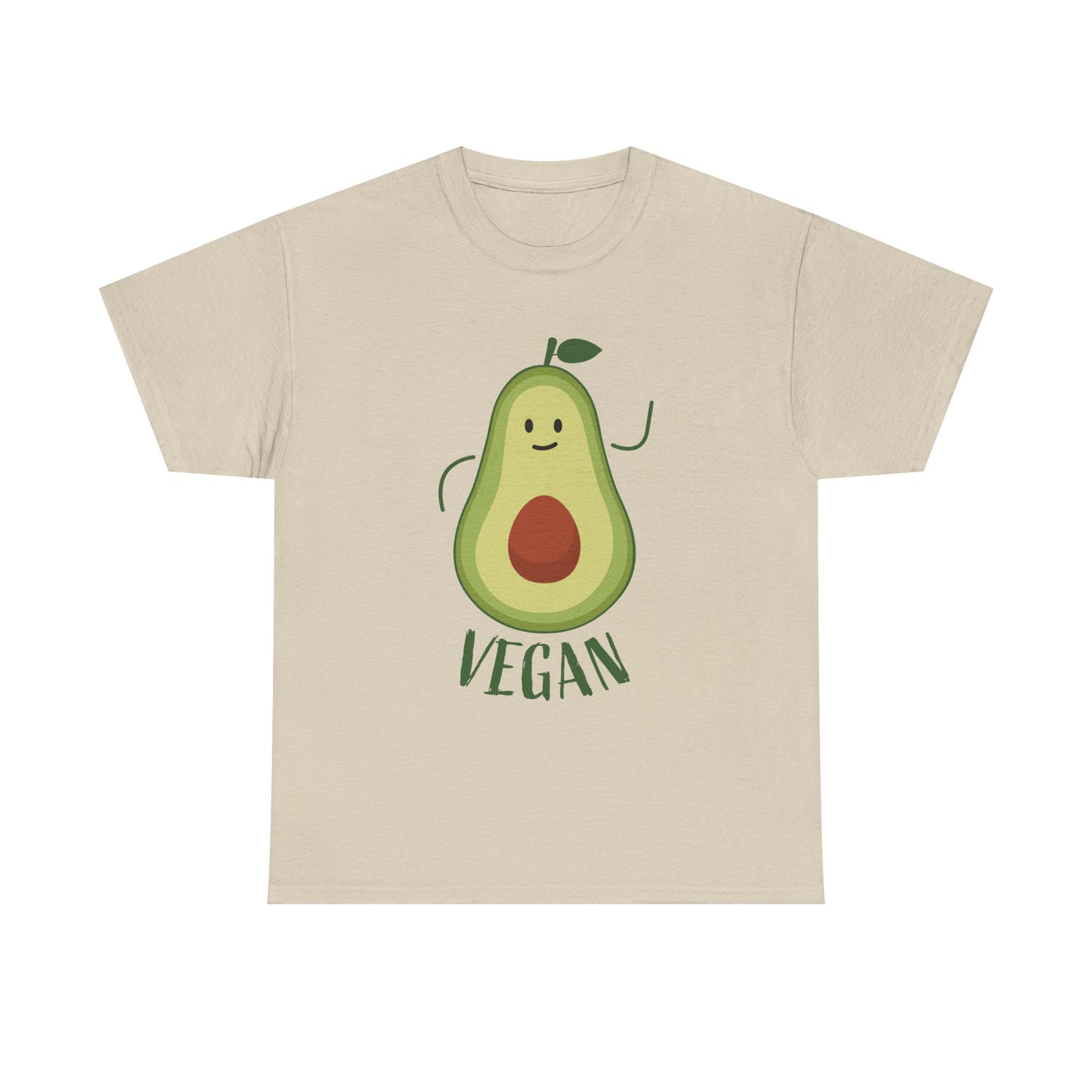 Avocado Vegan Unisex Heavy Cotton Tee