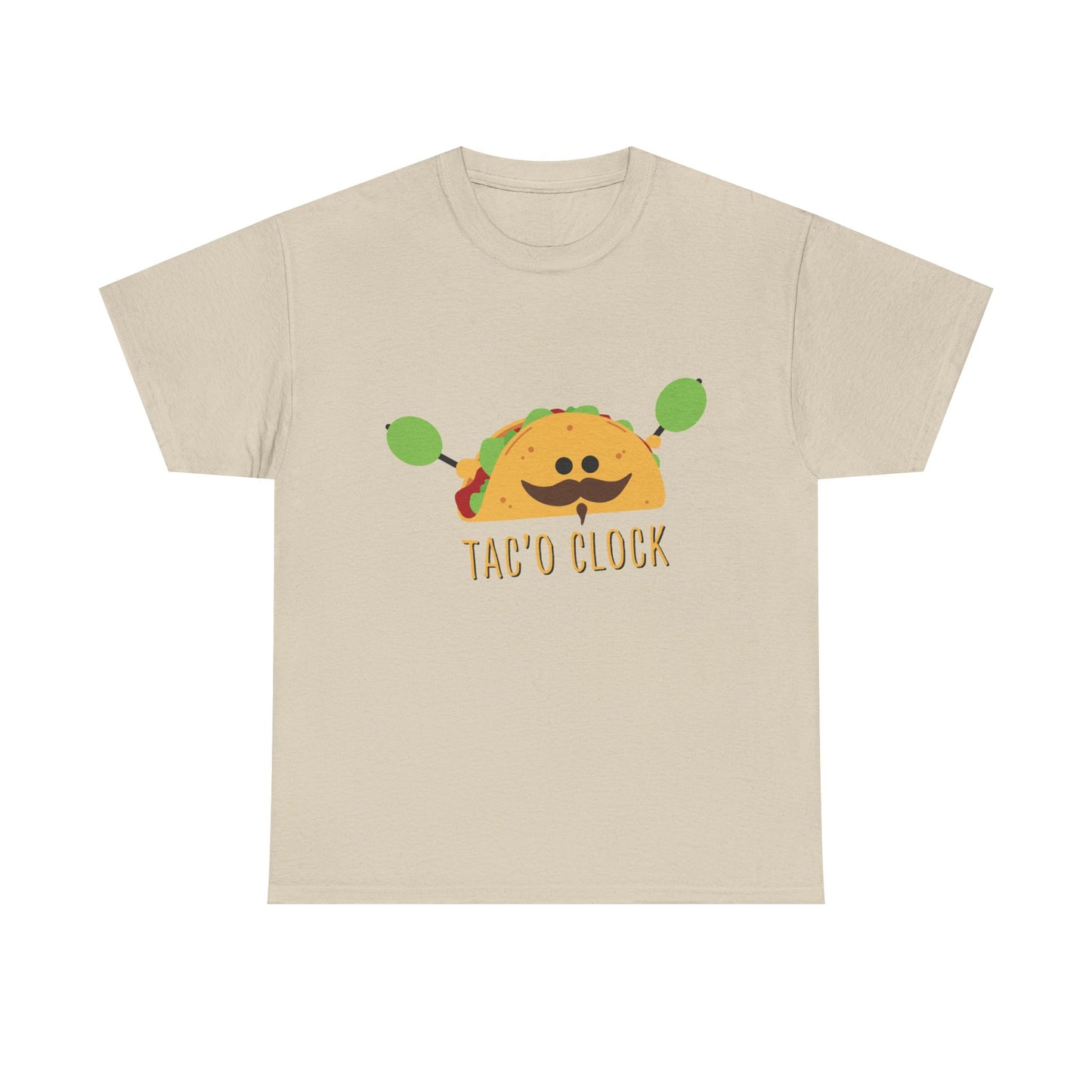 Tac'O clock Unisex Heavy Cotton Tee