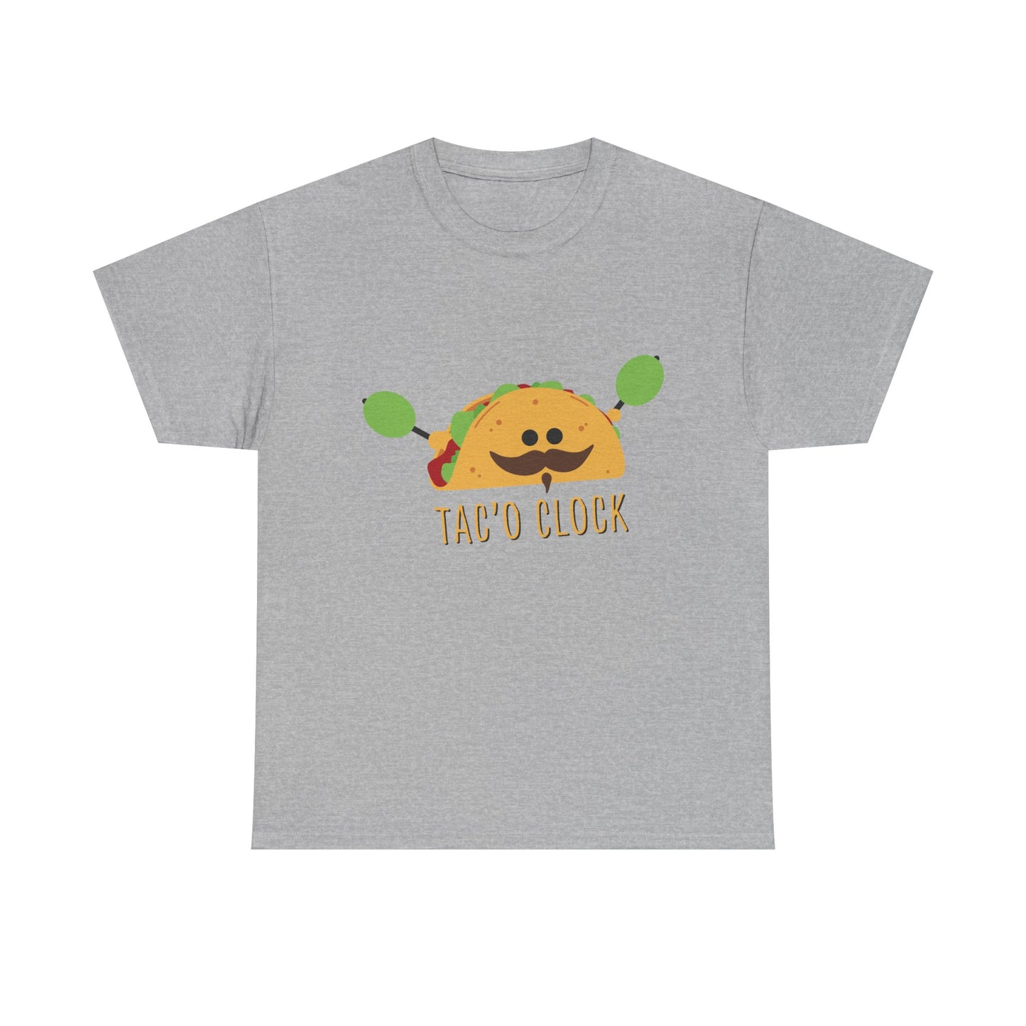 Tac'O clock Unisex Heavy Cotton Tee