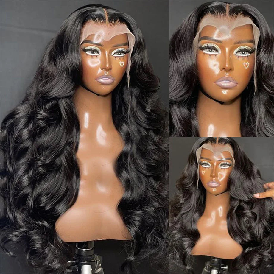 5x5 Hd Lace Closure Wig Body Wave 13x4 13x6 Lace Frontal Wig Brizillian Human Hair Wigs Cheap Loose Wave  Lace Wigs For Women