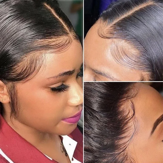 Bone Straight HD Frontal 13X4 Lace Front Human Hair Wigs 100% Natural Brazilian Remy 4X4 Lace Closure Wig For Women On Promotion