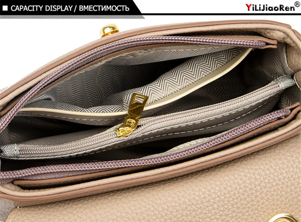 High Quality Ladies Leather Hand Bags Small Handbag for Women Famous Brand Shoulder Messenger Bags Designer Luxury Crossbody Bag