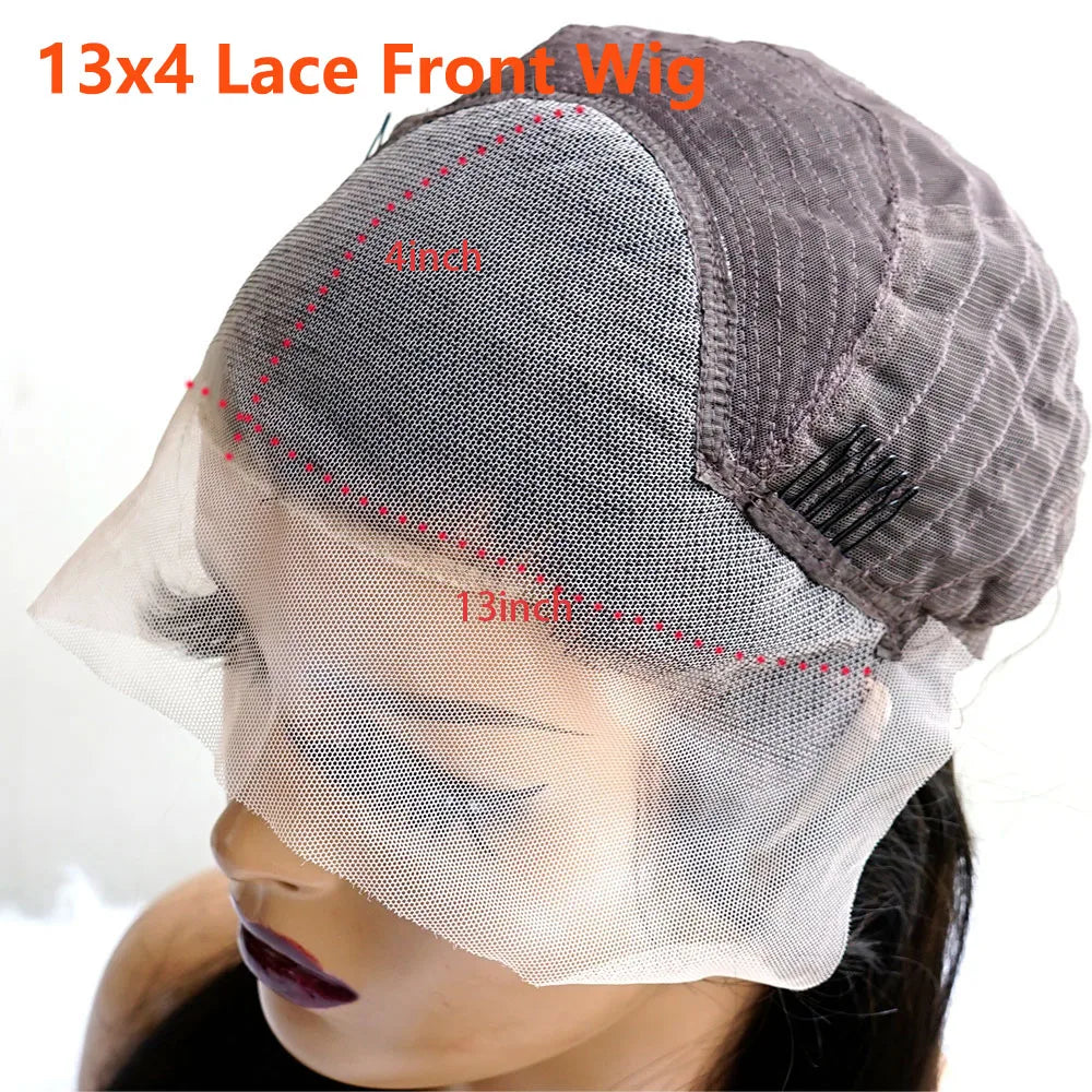 Highlight Blonde Short Bob Glueless Wig Human Hair Ready To Go Colored Curly Bob 13x4 Transparent Lace Front Wig For Women