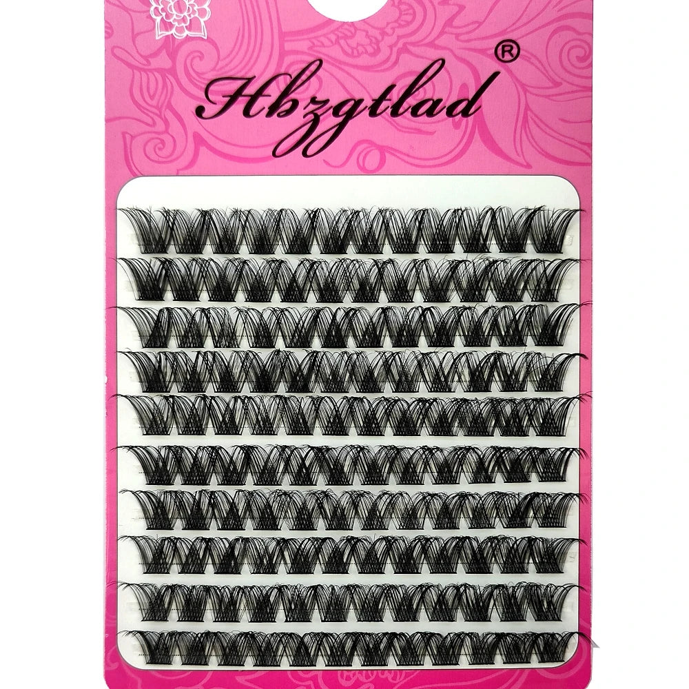 New Segmented Eyelashes Mink Eyelashes Bundles Natural Eyelash extension 3DRussia Volume Individual Eyelash Cluster Makeup Tools