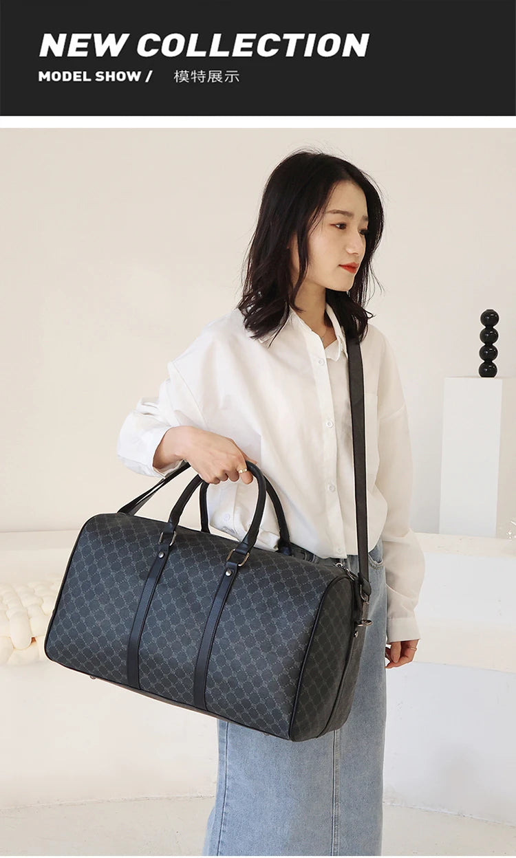 Luxury Brand 2023 Travel Bags Men Leisure Travel Fitness for Women Capacity Suitcases Handbags Hand Luggage Travel Duffle Bags